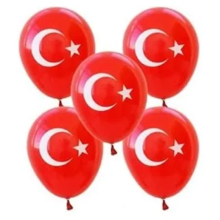 Balloons 12" Balon 10"lu Ay Yıldız