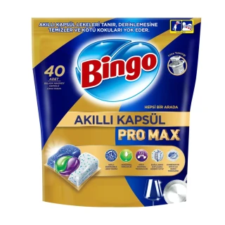 Bingo Bulaşık Makinası Kapsülü 40 Lı (akıllı Kapsül Pro Max)