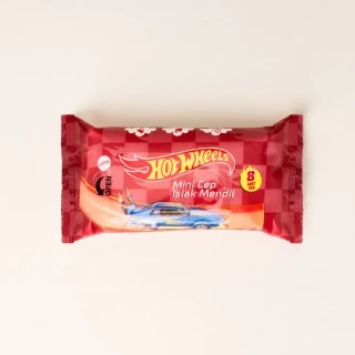 Hotwheels Mini Cep Tipi Islak Mendil 8"li