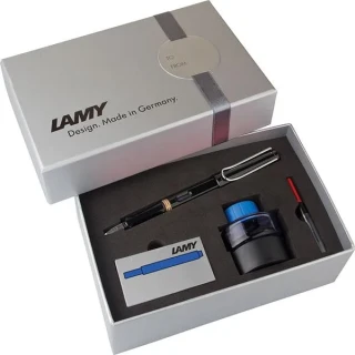 Lamy Safari Dolma Kalem+mürekkep+kartuş Parlak Siyah S19sds-m