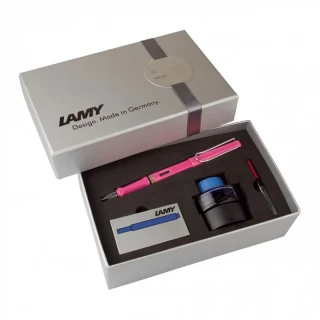 Lamy Safari Dolma Kalem+mürekkep+kartuş Pembe S13pds-m