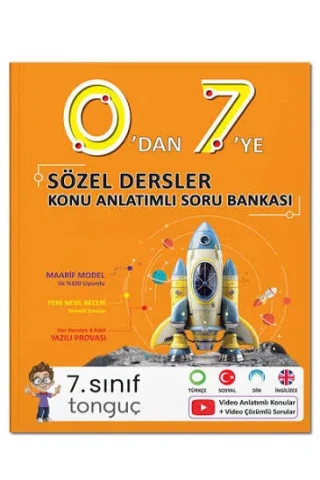 Tonguç Yay.- 0' Dan 7' Ye Sözel Konu Anlatımlı Soru Bankası