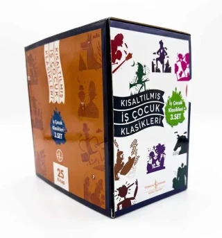 Kısaltılmış İş Çocuk Klasikleri 3. Set 25 Kitap - İş Bankası Yayınları