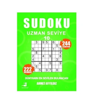 Sudoku Uzman Seviye 10 - Olimpos Yayınları