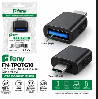 Feny Fn-tpotg10 Type-c 3.1 To Usb-a Çevirici