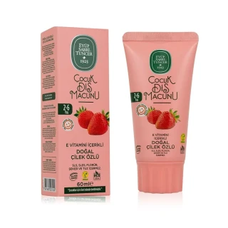 Eyüp Sabri Tuncer 60 Ml Diş Macunu Doğal Çilek Özlü Çocuk