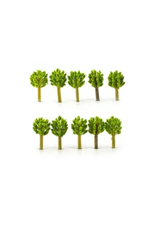 Jordania 2.5 Cm Mini Ağaç Koyu Yeşil 10"lu Jeo3p-mn251ob