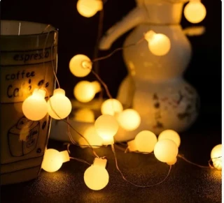Beyaz Top Led Gün ışığı Pilli 2 Kademeli