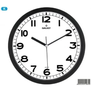 Galaxy 22.5 Cm Duvar Saati Siyah 212-k