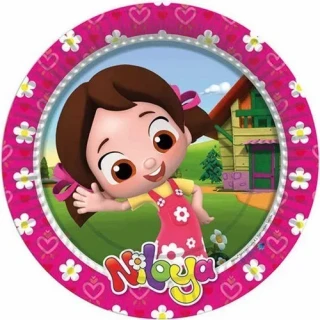 Nedi 23 Cm Karton Tabak Lisanslı 8 Li Niloya 53843