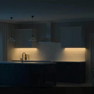 Sensörlü Uzun LED Işık - Mıknatıslı - Şarjlı - 50 cm
