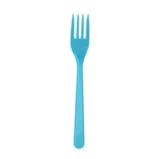 Nedi Plastik Çatal 25"li Açık Mavi 74364\30084
