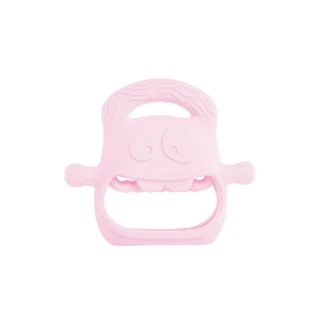 Pembe Bebek Silikon Diş Kaşıyıcı