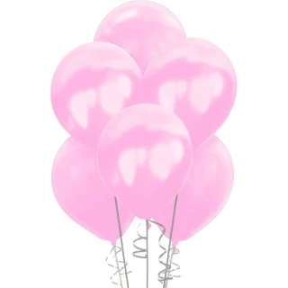 Nedi Düz Renk Balon Açık Pembe 100"lü 10073-72019