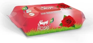 Sleepy Gül Islak Mendil 90"lı