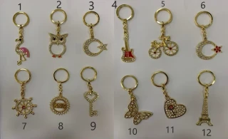 Keskin Color K-gift Metal Anahtarlık Altın M.figür