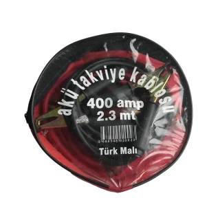 Akü Takviye Kablosu 400 Amper Çantalı
