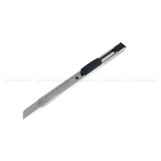 Metal Dar Maket Bıçağı İnce Falçata 9mm