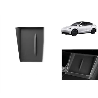 Tesla Model Y Juniper 2025+ Uyumlu Ön Konsol Kablosuz Şarj Pedi Kaymaz Silikon Matı 1 Adet Siyah