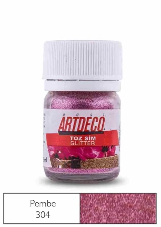 Artdeco 25 Gr Glitter Toz Sim Pembe 304