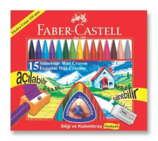 Faber Castell Silinebilir Pastel Boya 15 Li 122715