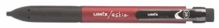 Umix 1.8x0.9 Mm Sınav\eskiz Kalemi Oval Grıp Bordo U1307kk-bo