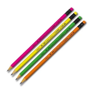 Faber Castell Desenli Candy Silgili Kurşun Kalem