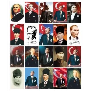 Keskin Color Atatürk Resimleri Çıkartma