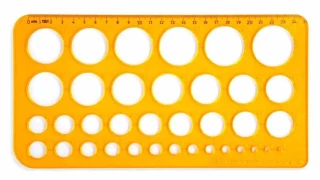 Hatas Daire Şablonu 1-36 Mm Arası 02272