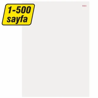 A4 80 Gr 500 Lü Numaralı Yevmiye Kebir