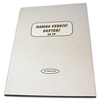 Altınyıldız Damga Vergisi Defteri 40 Yp