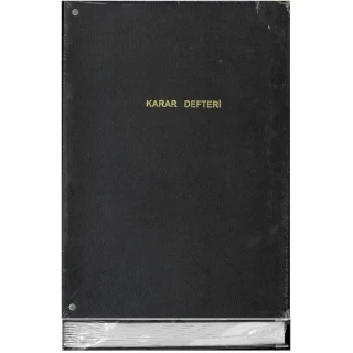 Aka 25x35 Körüklü Karar Defteri 200yp Ciltli