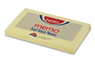 Noki Memo 75x125 Yapışkanlı Not Kağıdı Sarı 12009
