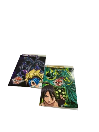 Bakugan A6 Karton Kapak Ödev Defteri 32 Yp