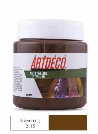 Artdeco 220 Ml Kristal Jel Ahşap Boya Kahve Rengi 2115
