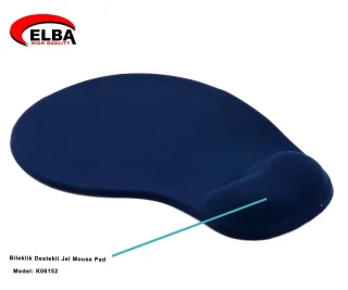 Elba K06152 Bilek Destekli Jel Mouse Pad Muhtelif Renkler