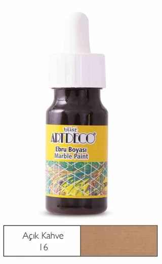 Artdeco 30 Ml Ebru Boyası 16b-16 A.kahverengi