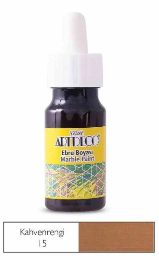Artdeco 30 Ml Ebru Boyası 16b-15 Kahverengi