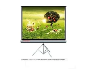 Codegen Trıpod Tx-18 180x180 Ayaklı Projeksiyon Perdesi