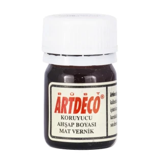 Artdeco 25 Ml Ahşap Boyası İçin Mat Vernik Koruyucu 53a-976
