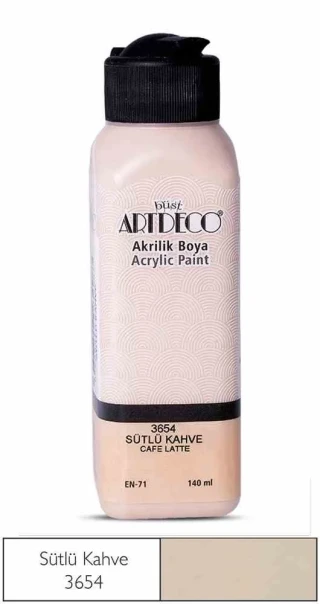 Artdeco 140 Ml Akrilik Boya Sütlü Kahve 70r-3654
