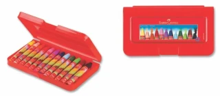 Faber Castell Çantalı Pastel Boya 12 Renk 125112