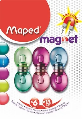 Maped Fancy Mıknatıs 6 Lı 517111