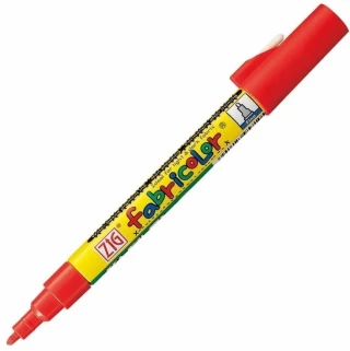 Zig Fabricolor Kumaş Kalemi Pfc-20- Kırmızı