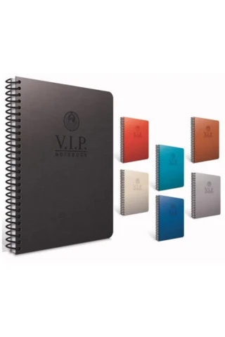 Gıpta Vıp A4 Sert Kapak Spiralli Defter Kareli 140 Yp 1081