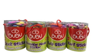 Bubu 28 Gr Eva Sticker Sts002