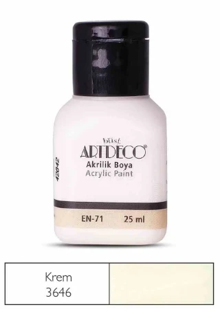 Artdeco 25 Ml Akrilik Boya Krem 70a-3646