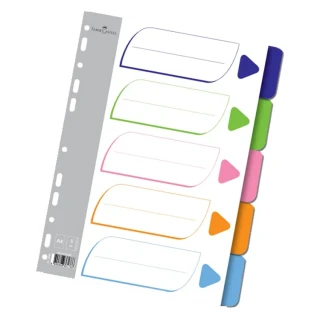Faber Castell A4 Seperatör 5 Renk Fc-2005 5250105