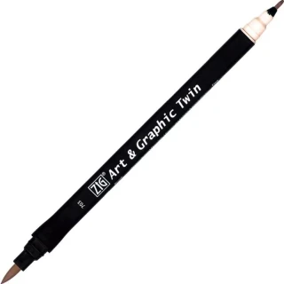 Zig Art Tut-80 Graphic Boyama Kalemi 087 Gray Brown