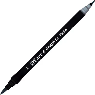Zig Art Tut-80 Graphic Boyama Kalemi 083 Blue Gray